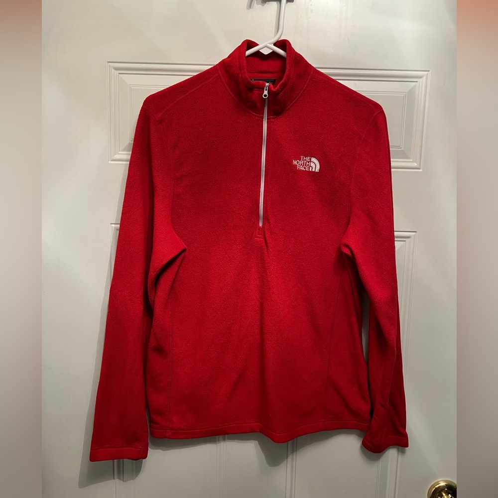 The North Face Red Men's fleece- Medium